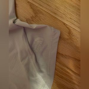 size small gray north face tank